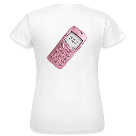 Jeg vil ha' en rapper - Women's T-Shirt - white