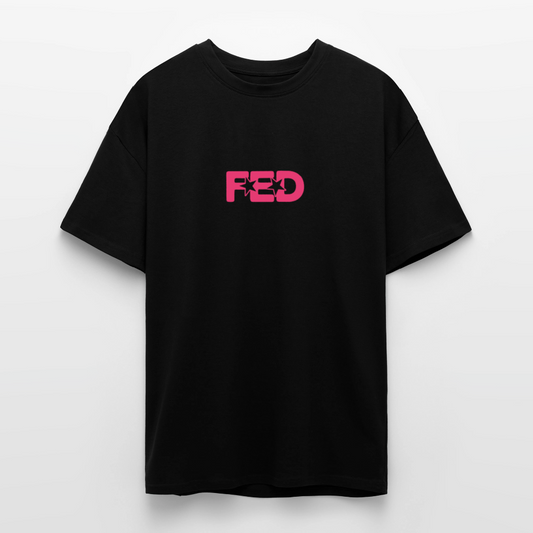 FED - Heavy Oversized T-Shirt - black