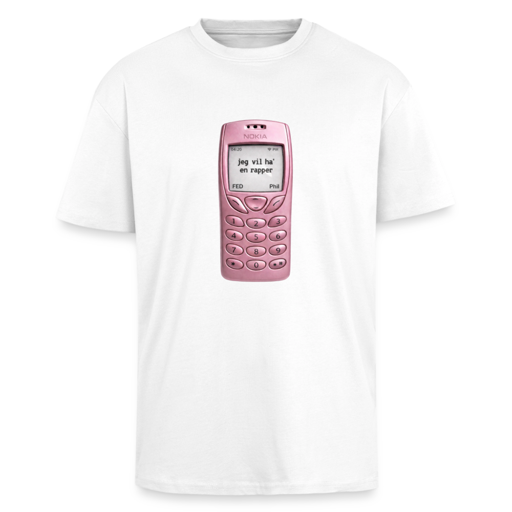 Jeg vil ha' en rapper - Oversized Tee - white