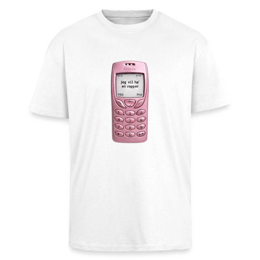 Jeg vil ha' en rapper - Oversized Tee - white